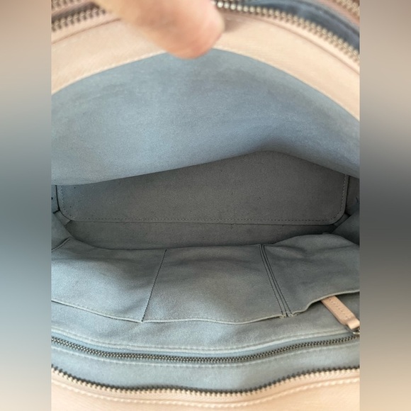 Senreve Nude/ Blush Pink Leather Voya tote bag - Picture 10 of 15